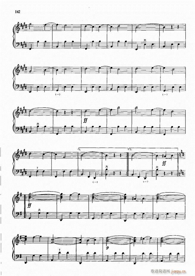 手风琴中外名曲72首101-190