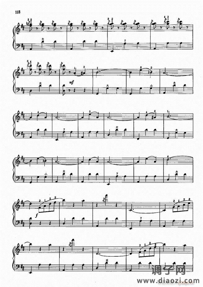 手风琴中外名曲72首101-190