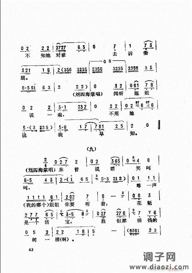 唱腔选 目录前言1-60