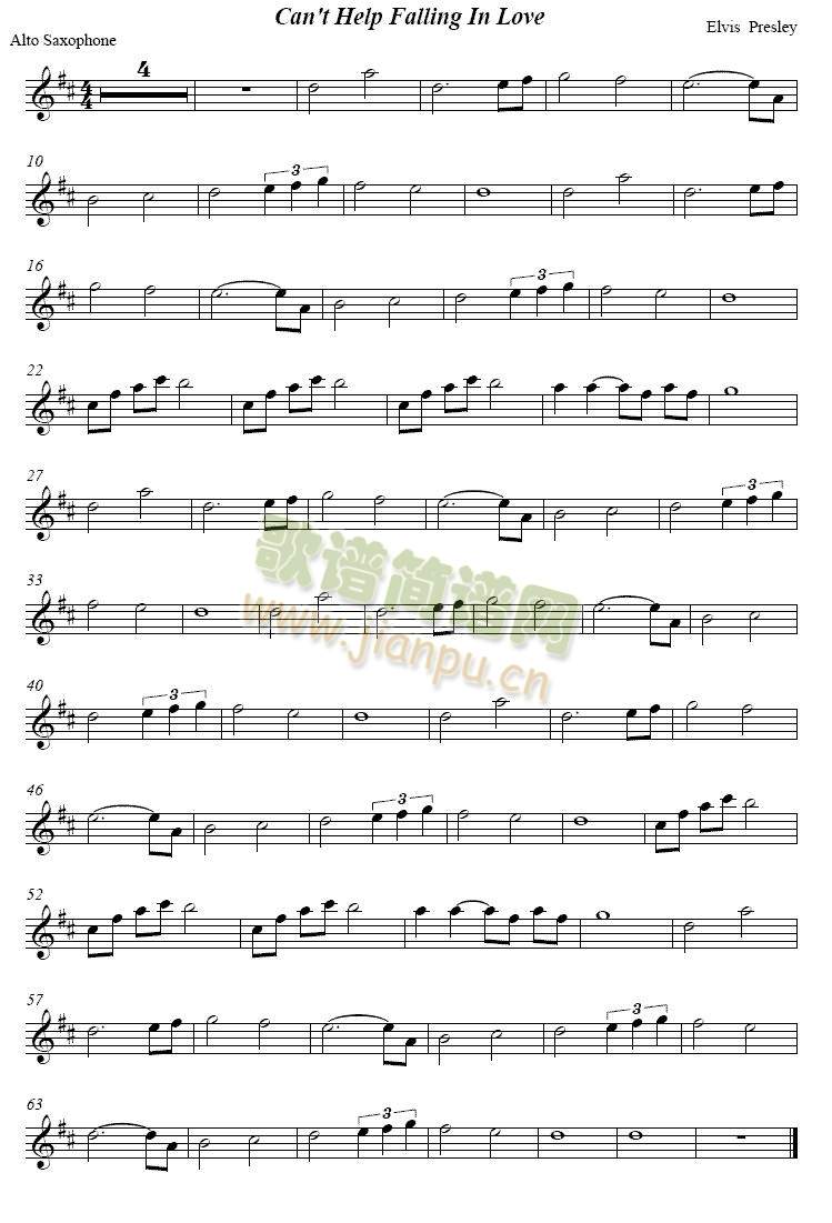 Can not help fall in love