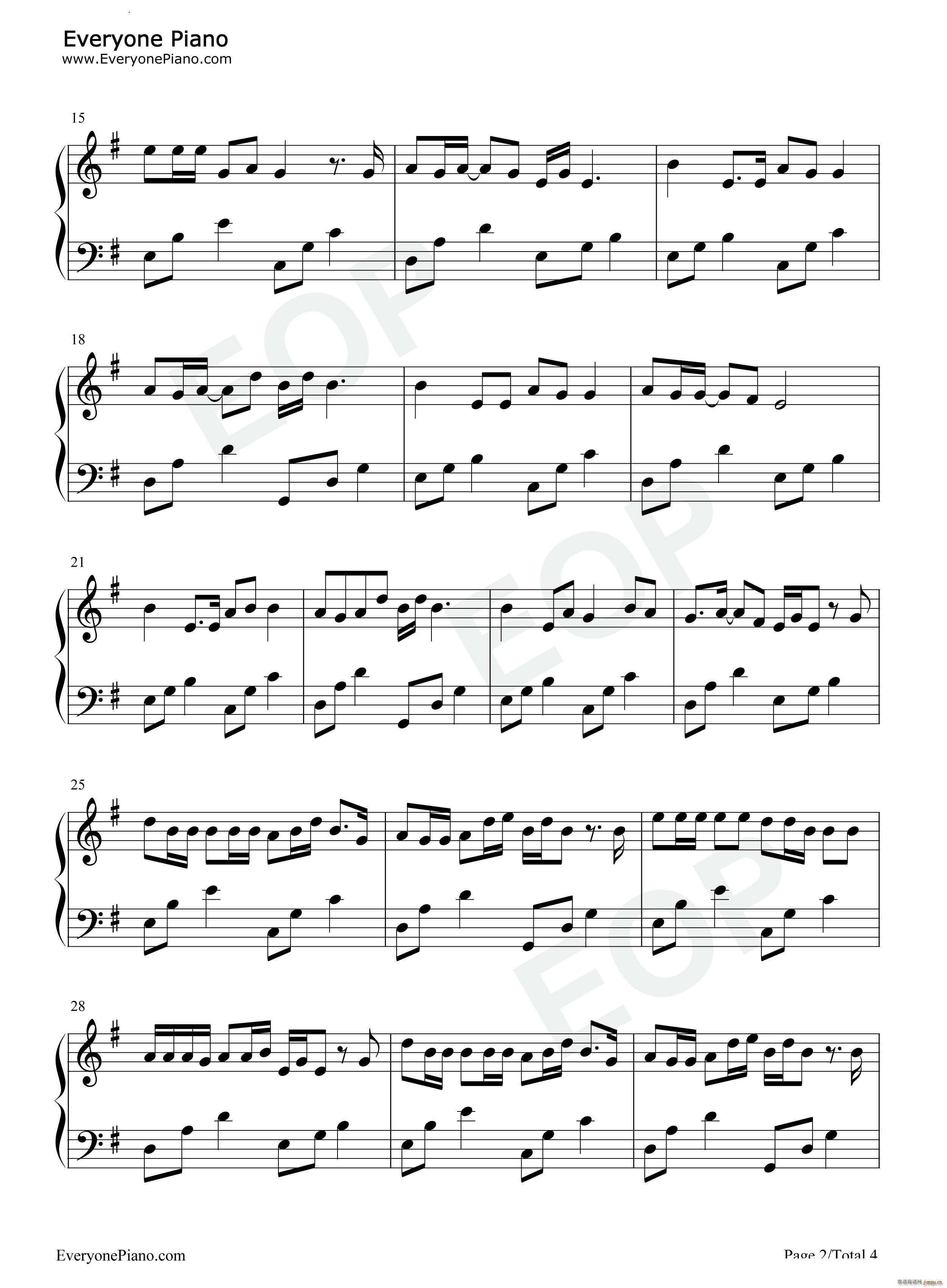 听悲伤的情歌原调简单版