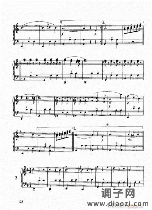 跟我学手风琴121-140