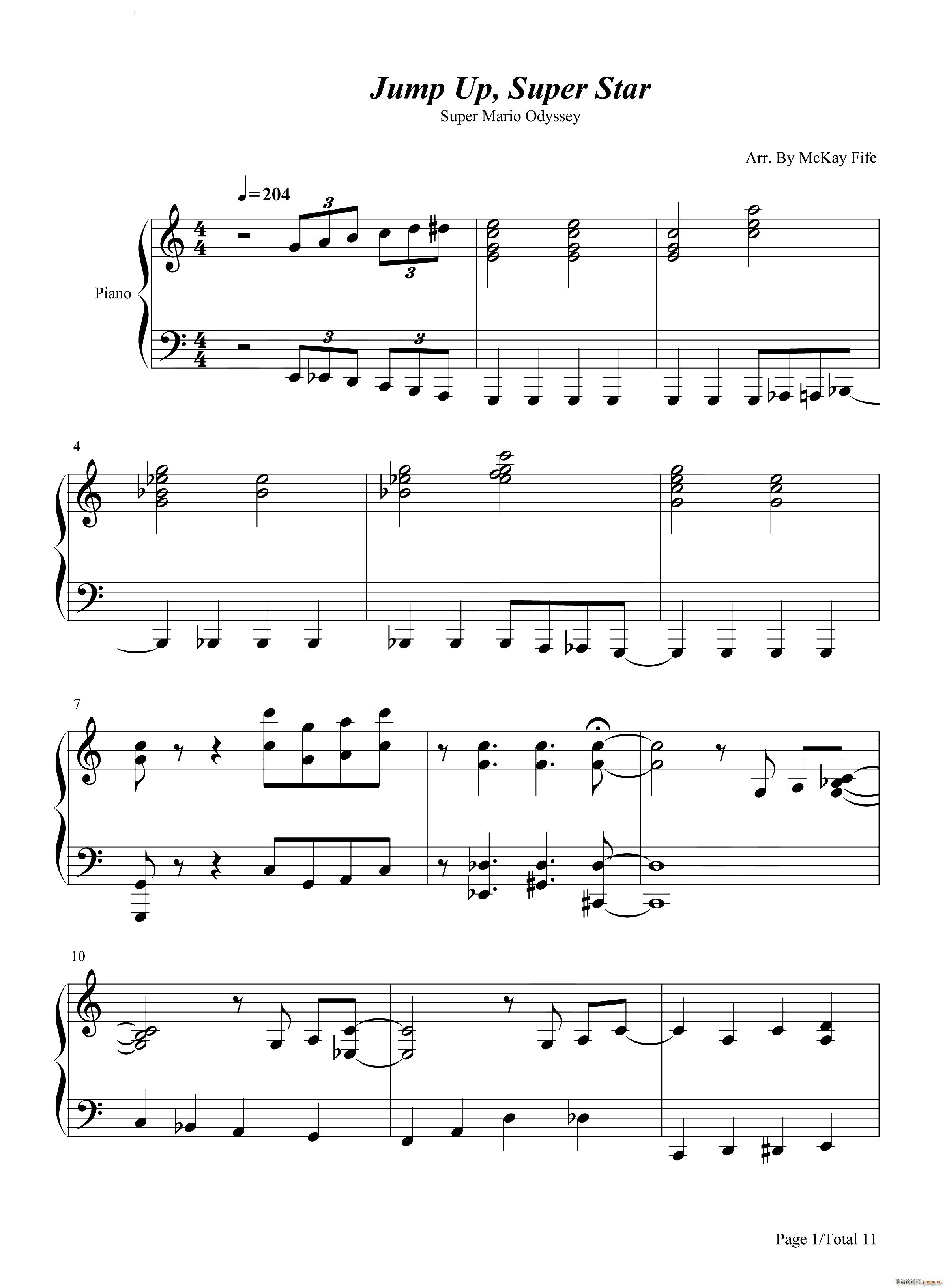 Jump Up Super Star超级马力欧奥德赛主题曲