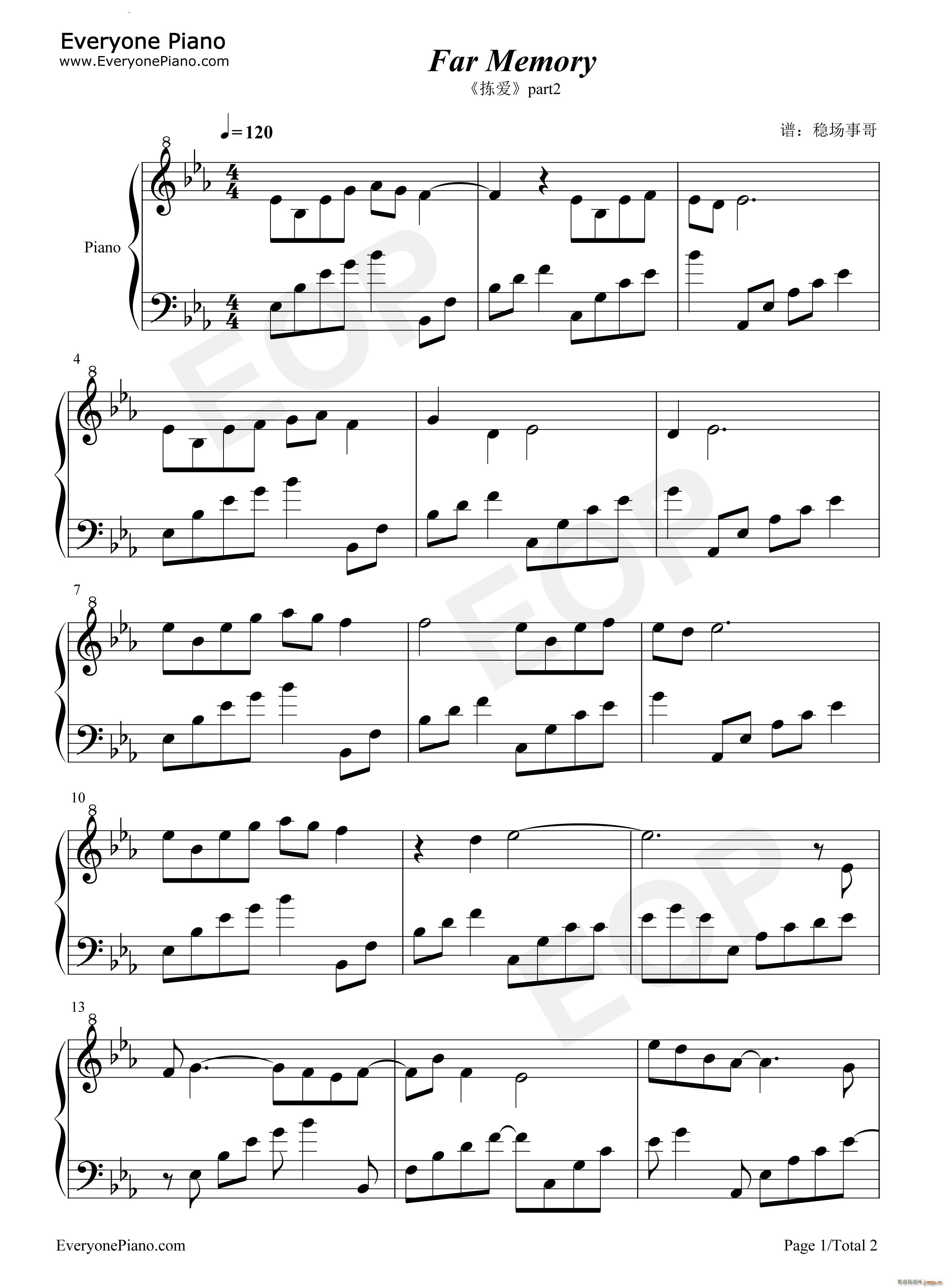 Far Memory-拣爱第二章BGM