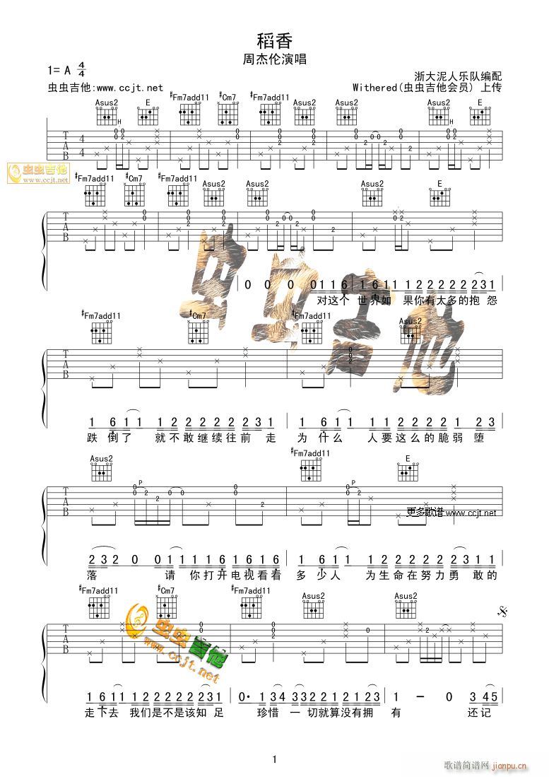 稻香- 完美弹唱版 魔杰座 全球首发 浙江大学泥人乐队