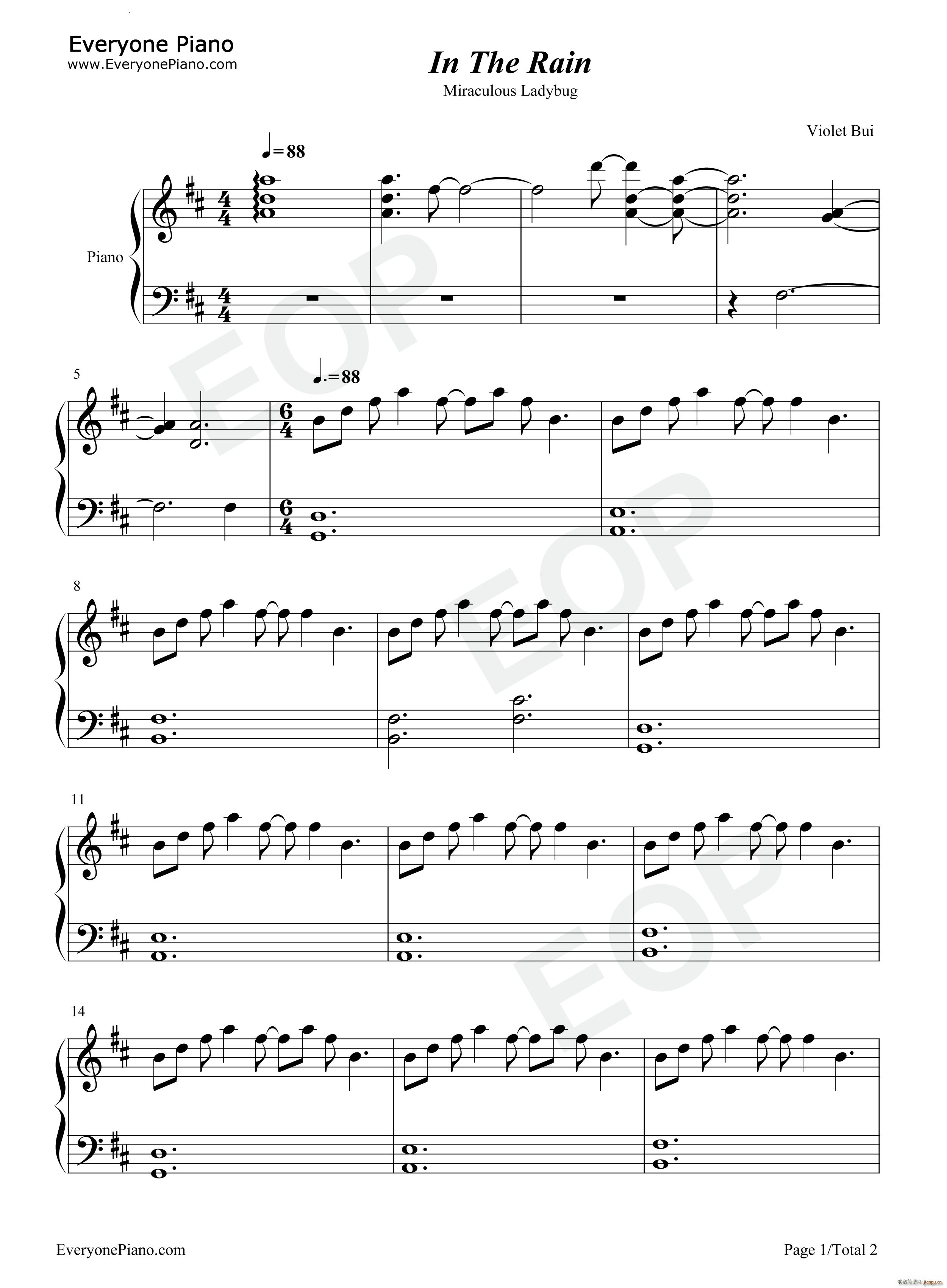 In The Rain瓢虫雷迪OST