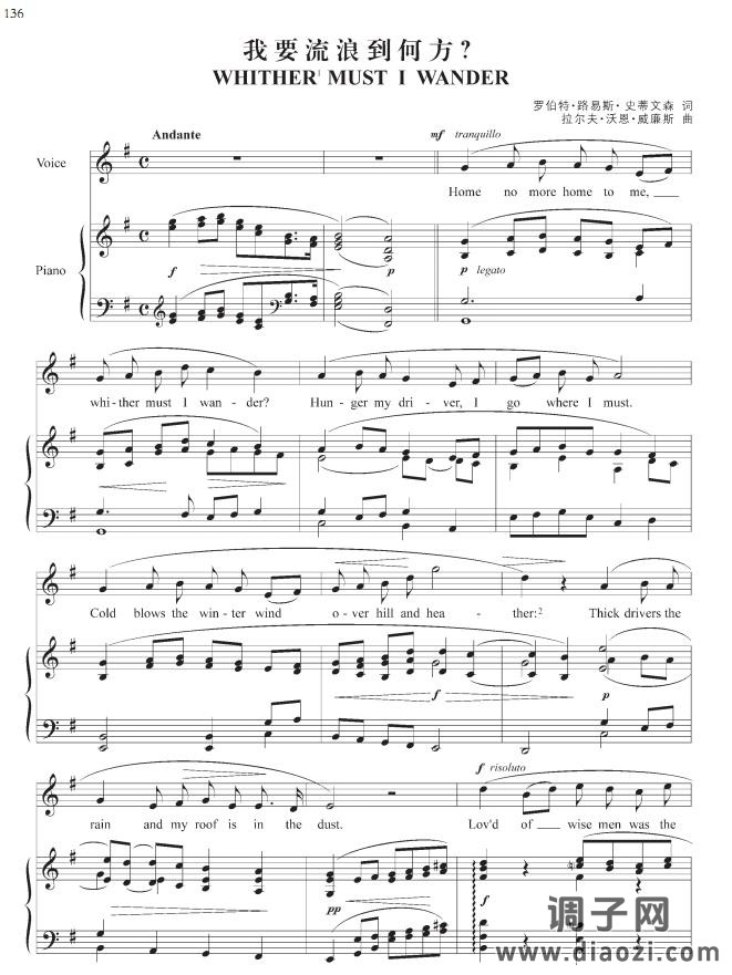 我要流浪到何方?