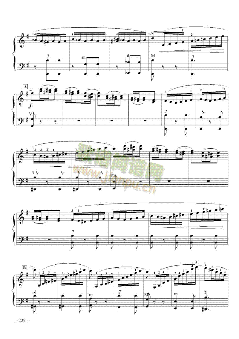 九级乐曲《E大调协奏曲》 键盘类 手风琴