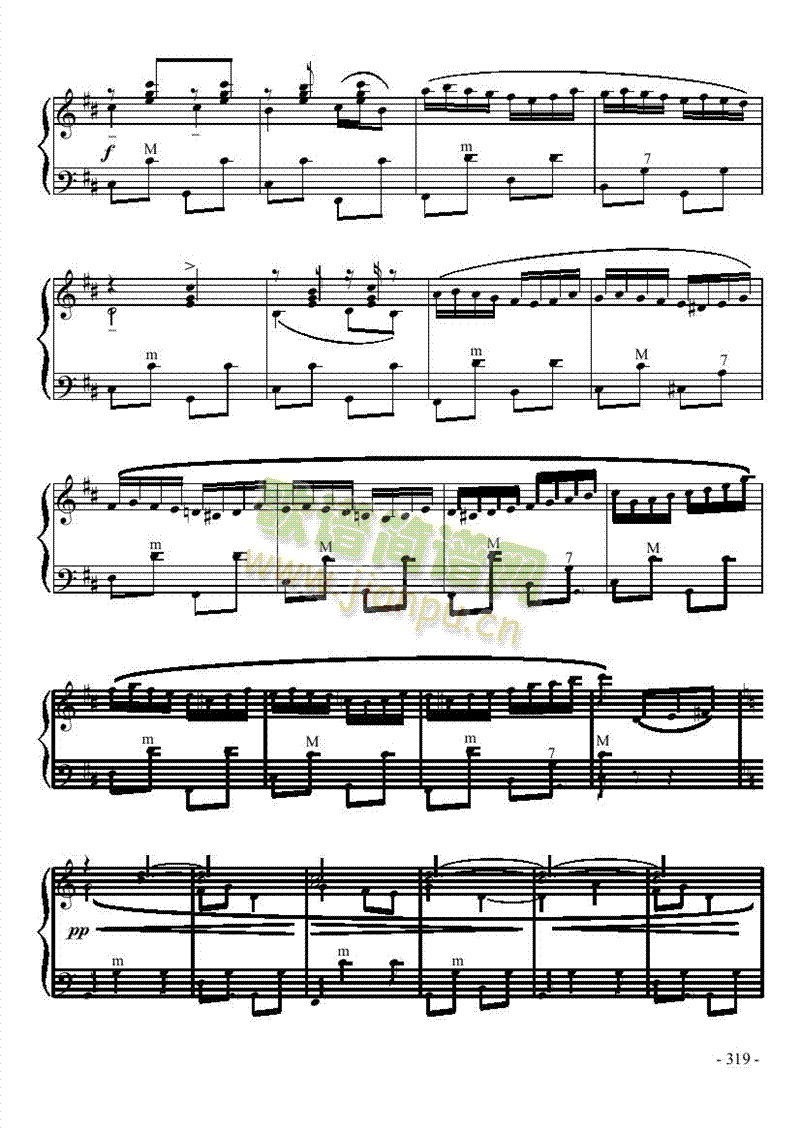 十级乐曲《俄罗斯舞曲》 键盘类 手风琴