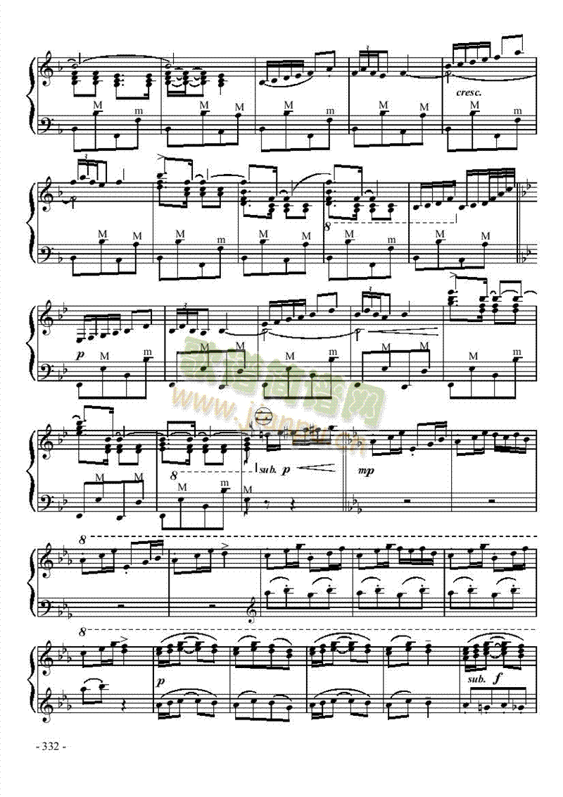 十级乐曲《拉什布哈》 键盘类 手风琴