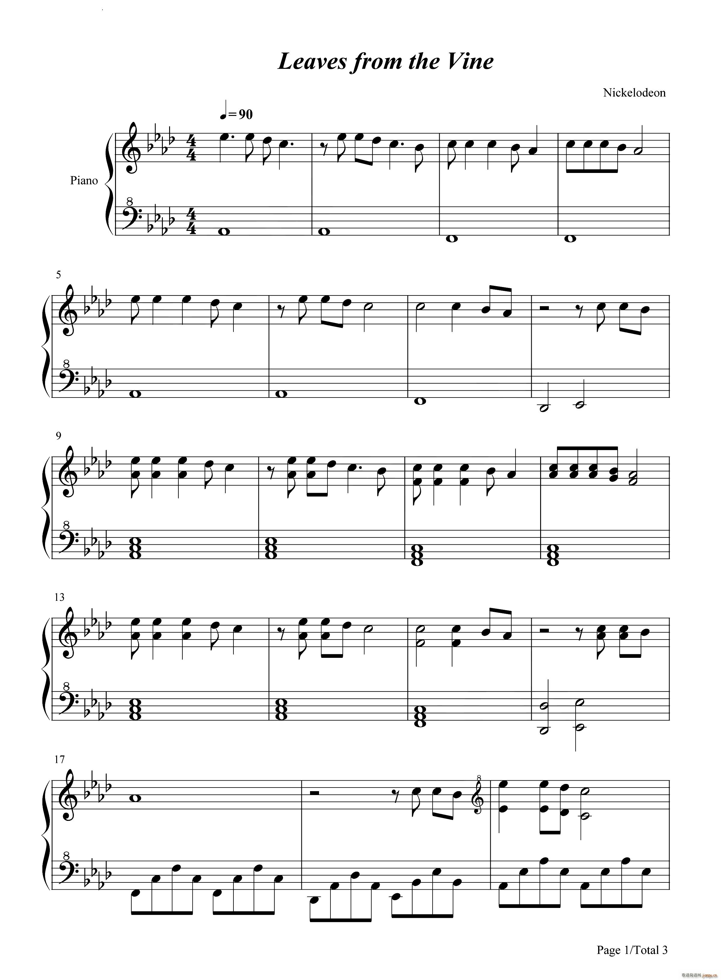 Lea ves From The Vine降世神通最后的气宗OST