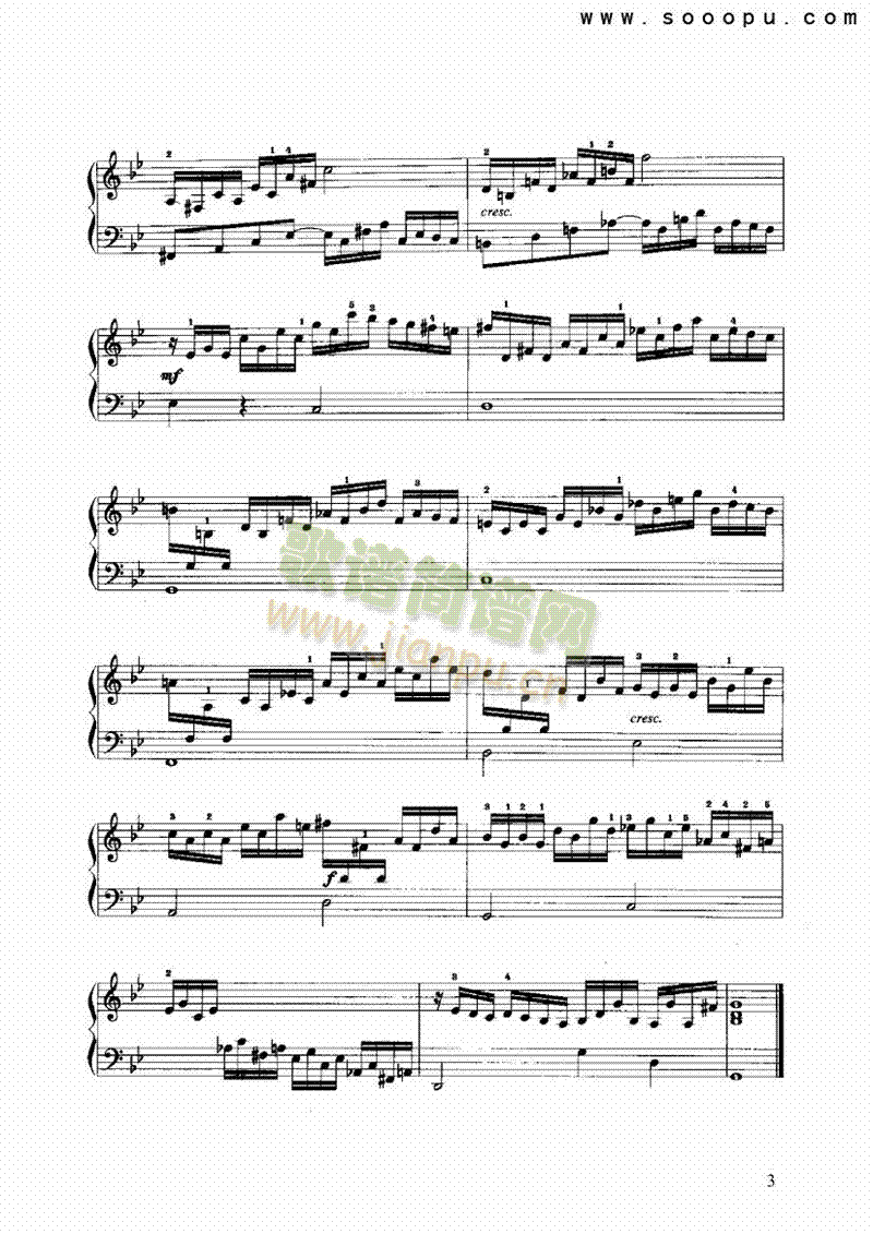 g小调随想曲2 键盘类 手风琴