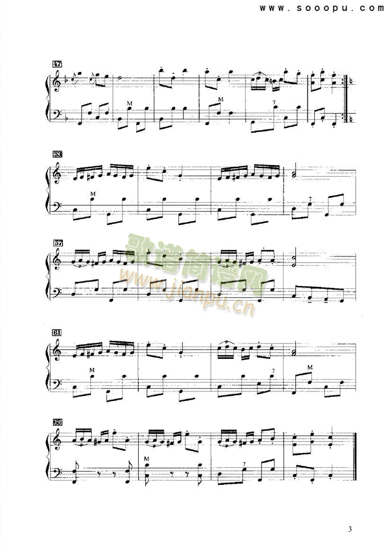 微笑波尔卡 键盘类 手风琴