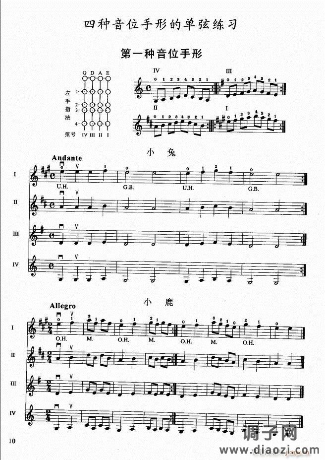 小提琴初级教程