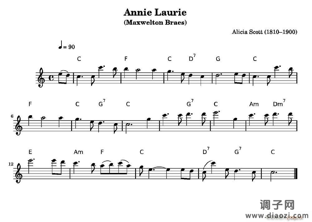 安妮萝莉（Annie Laurie）