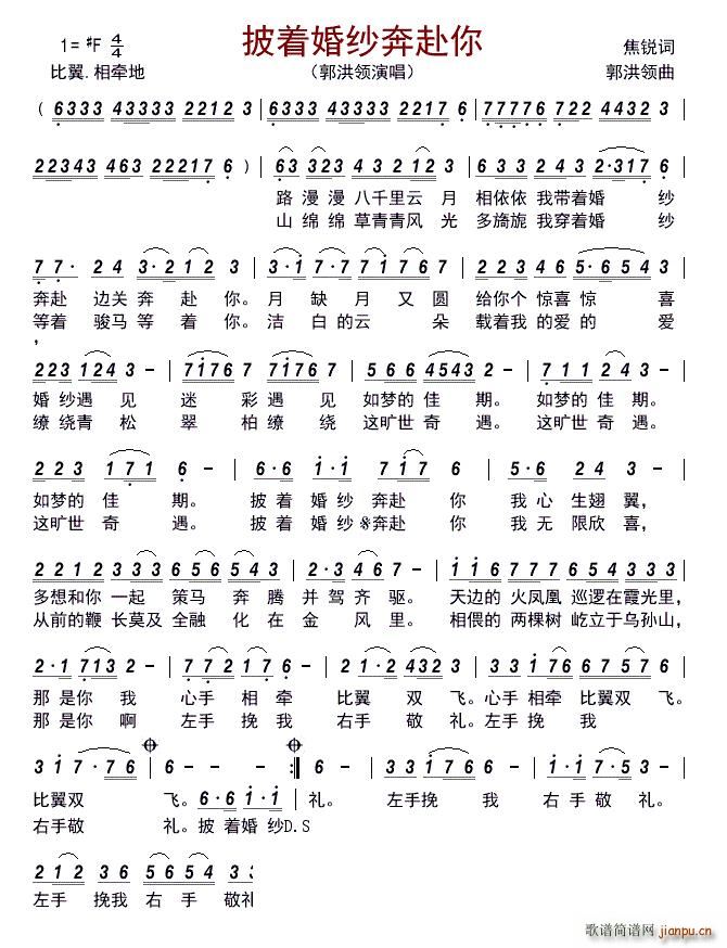 披着婚纱奔赴你