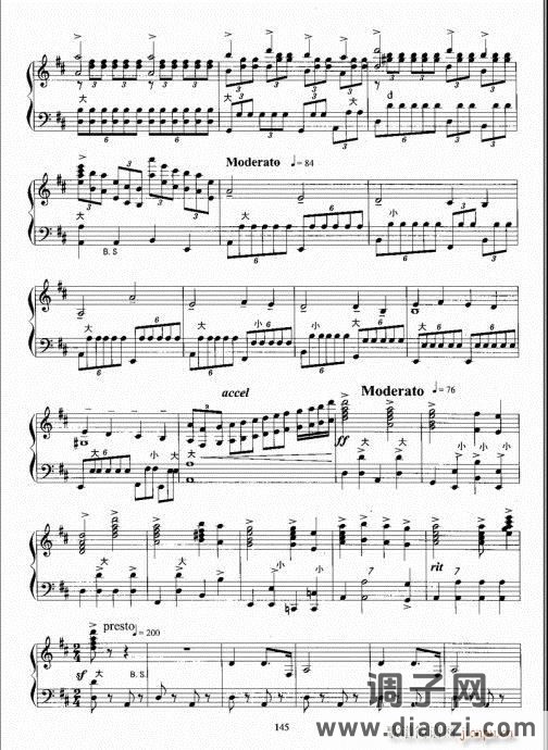 手风琴考级教程141-147附