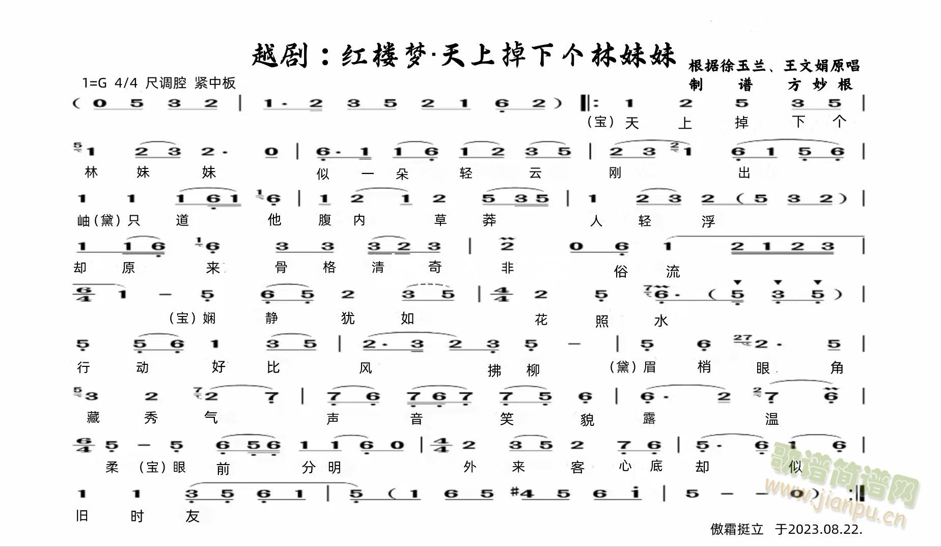 越剧：红楼梦&天上掉下个林妹妹