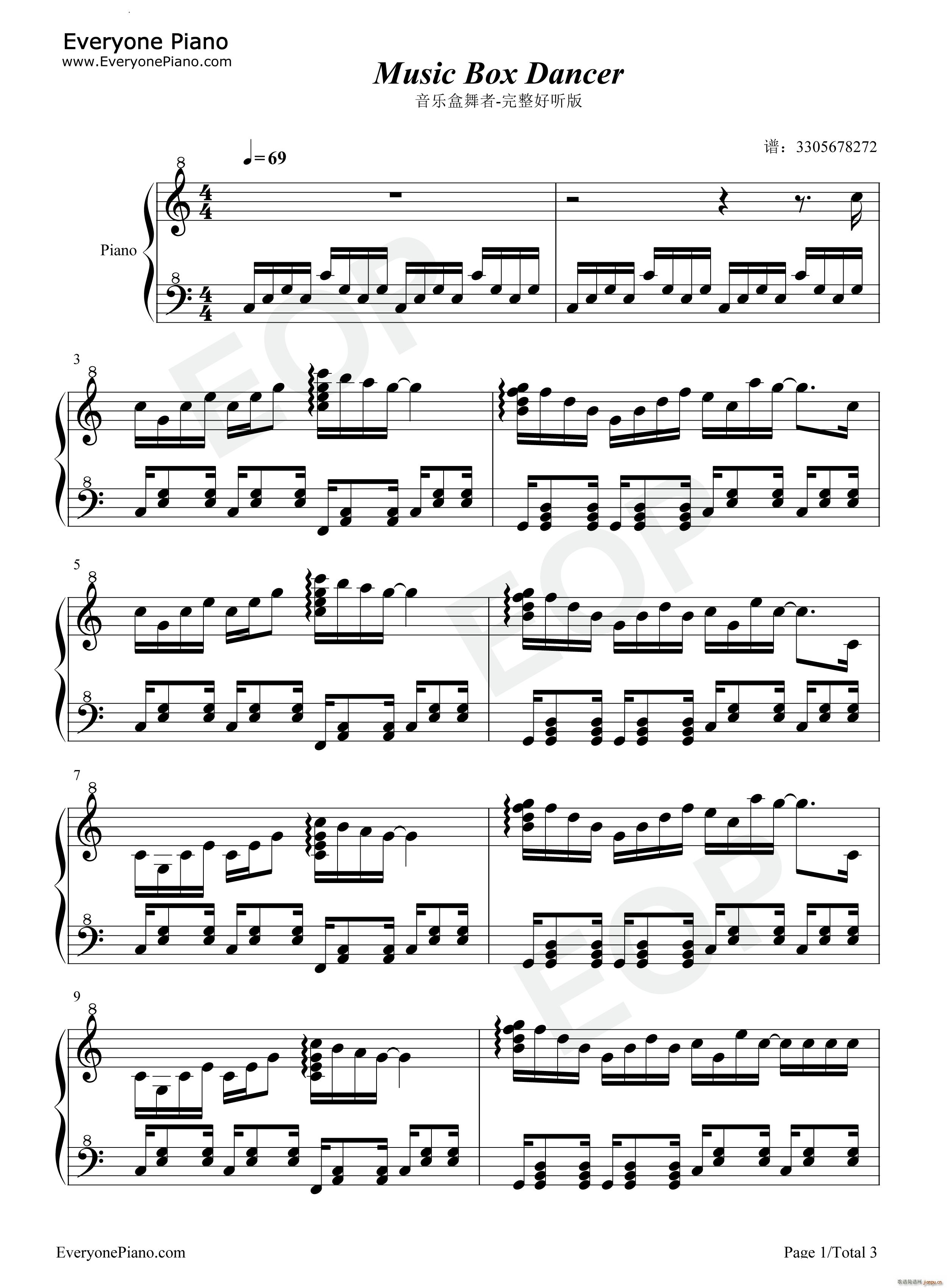 音乐盒舞者Music Box Dancer完整好听版