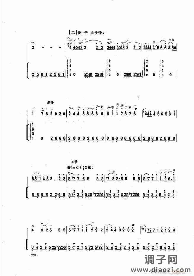 中国二胡名曲集锦南北音乐风格241-300