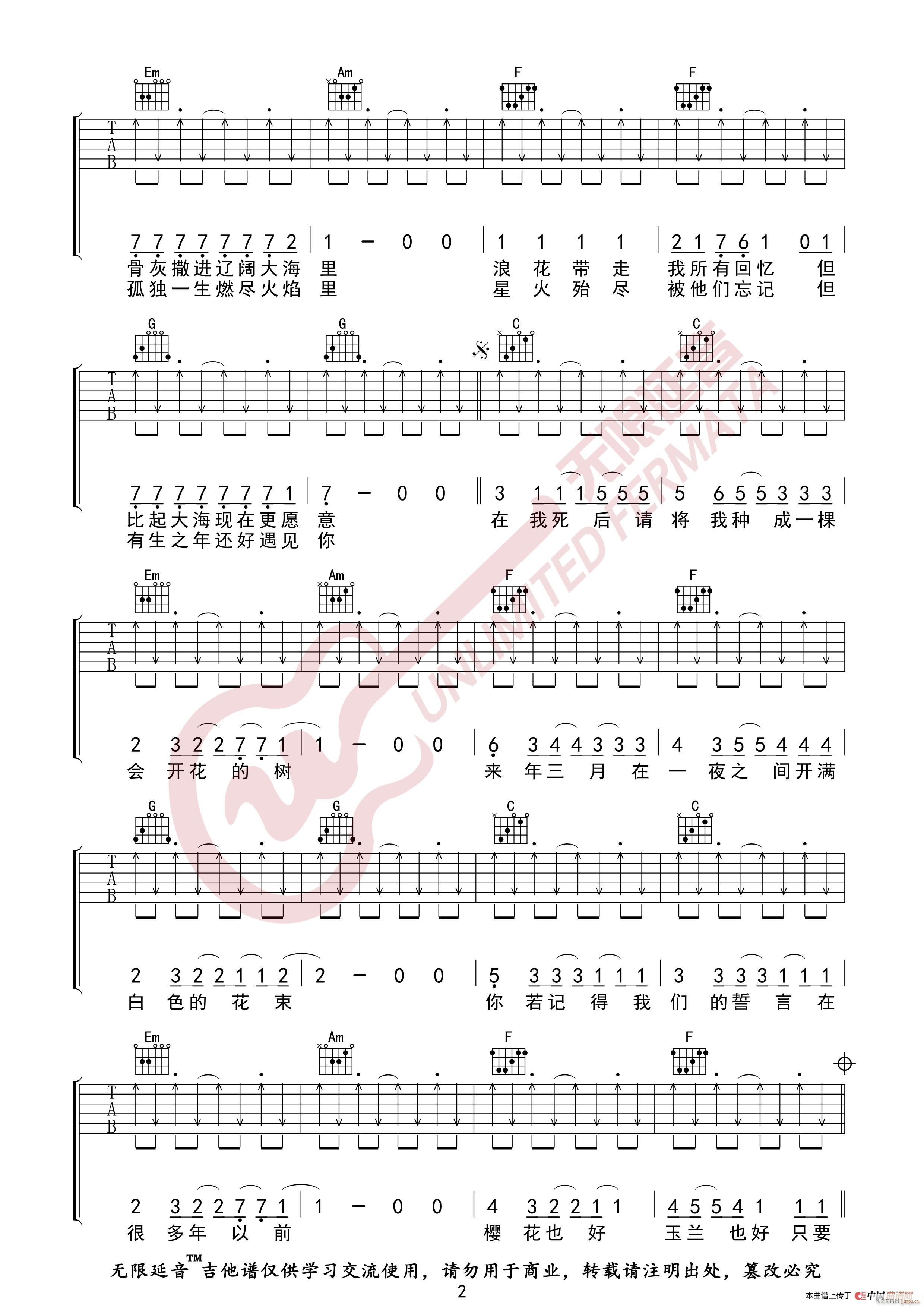 谢春花 一棵会开花的树 （无限延音编配）