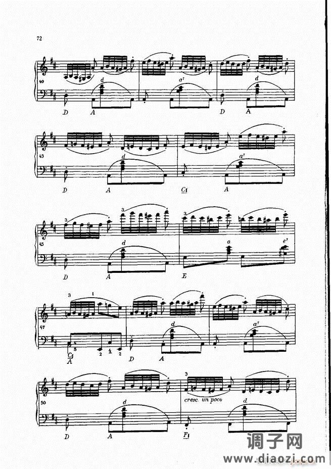 车尔尼手风琴练习曲集 Ⅳ