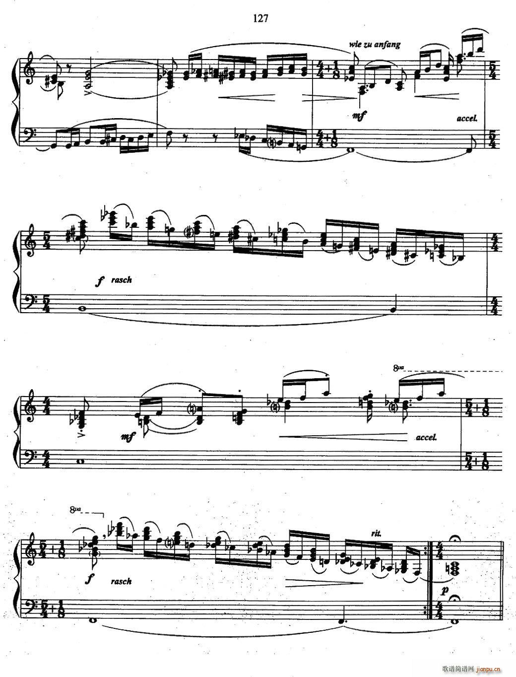 帕格尼尼主题音乐会练习曲（6—10）