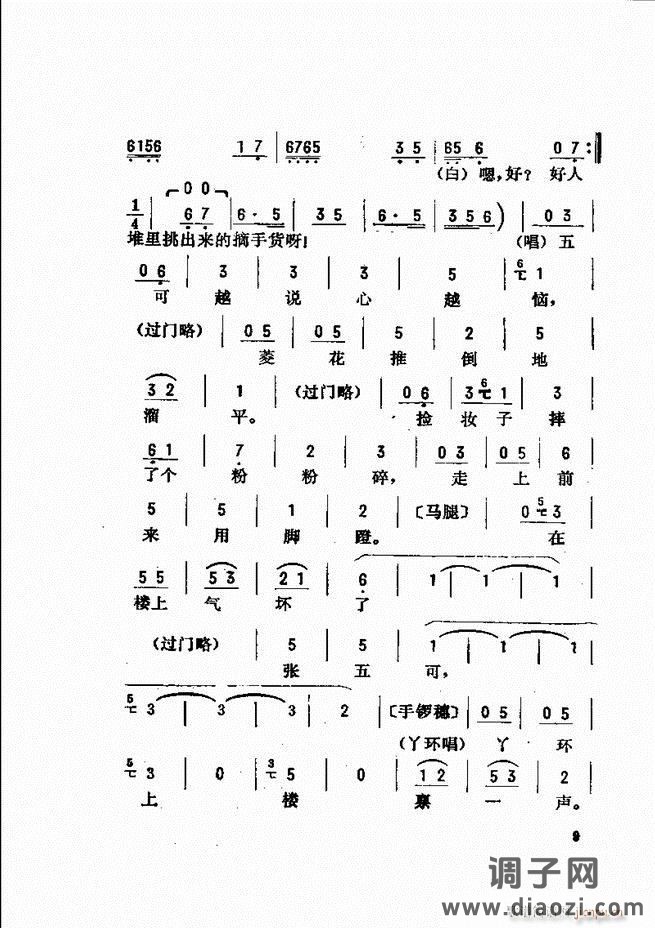 唱腔选 目录前言1-60