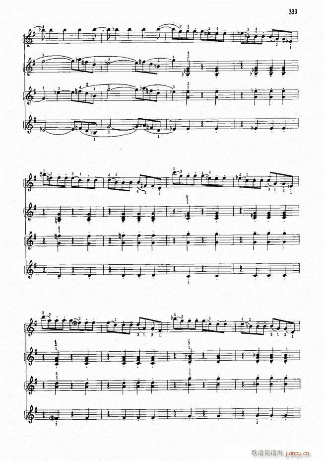 手风琴中外名曲91首301-352