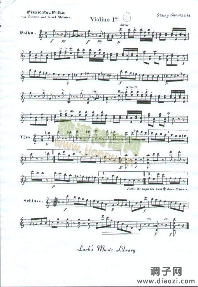 拨弦波尔卡    （约翰·斯特劳斯）