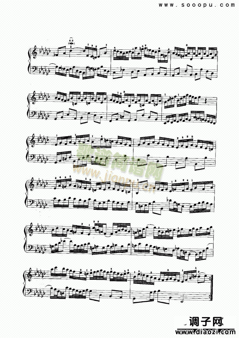 be小调前奏曲 键盘类 手风琴