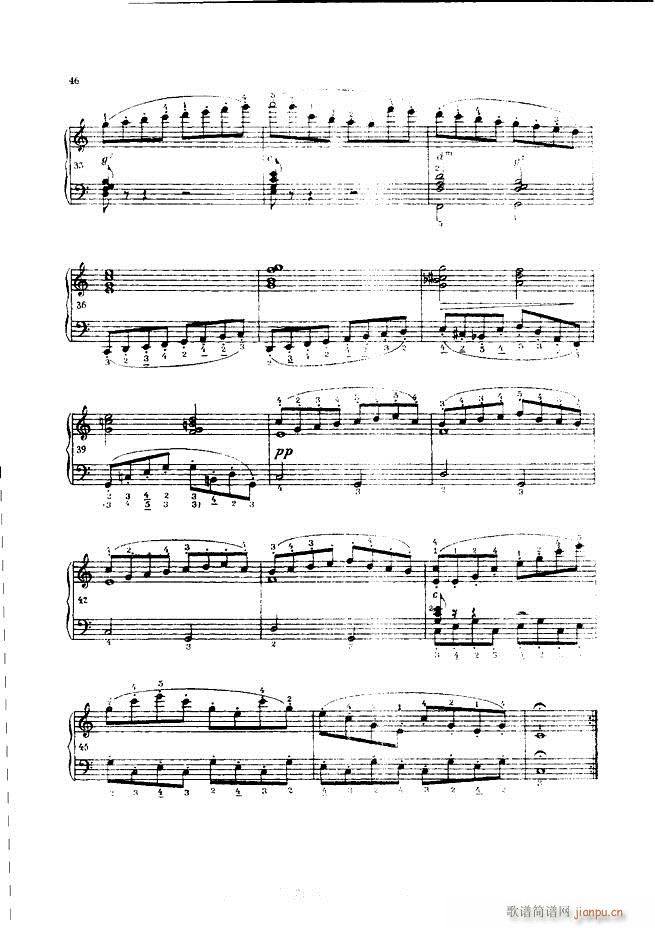 车尔尼手风琴练习曲集 Ⅲ