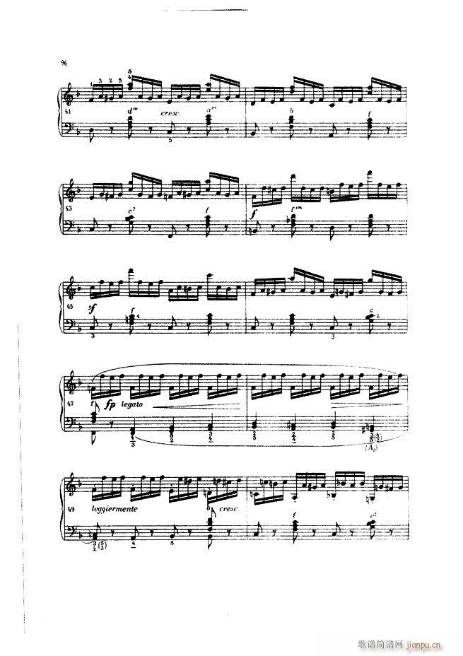 车尔尼手风琴练习曲集 Ⅲ