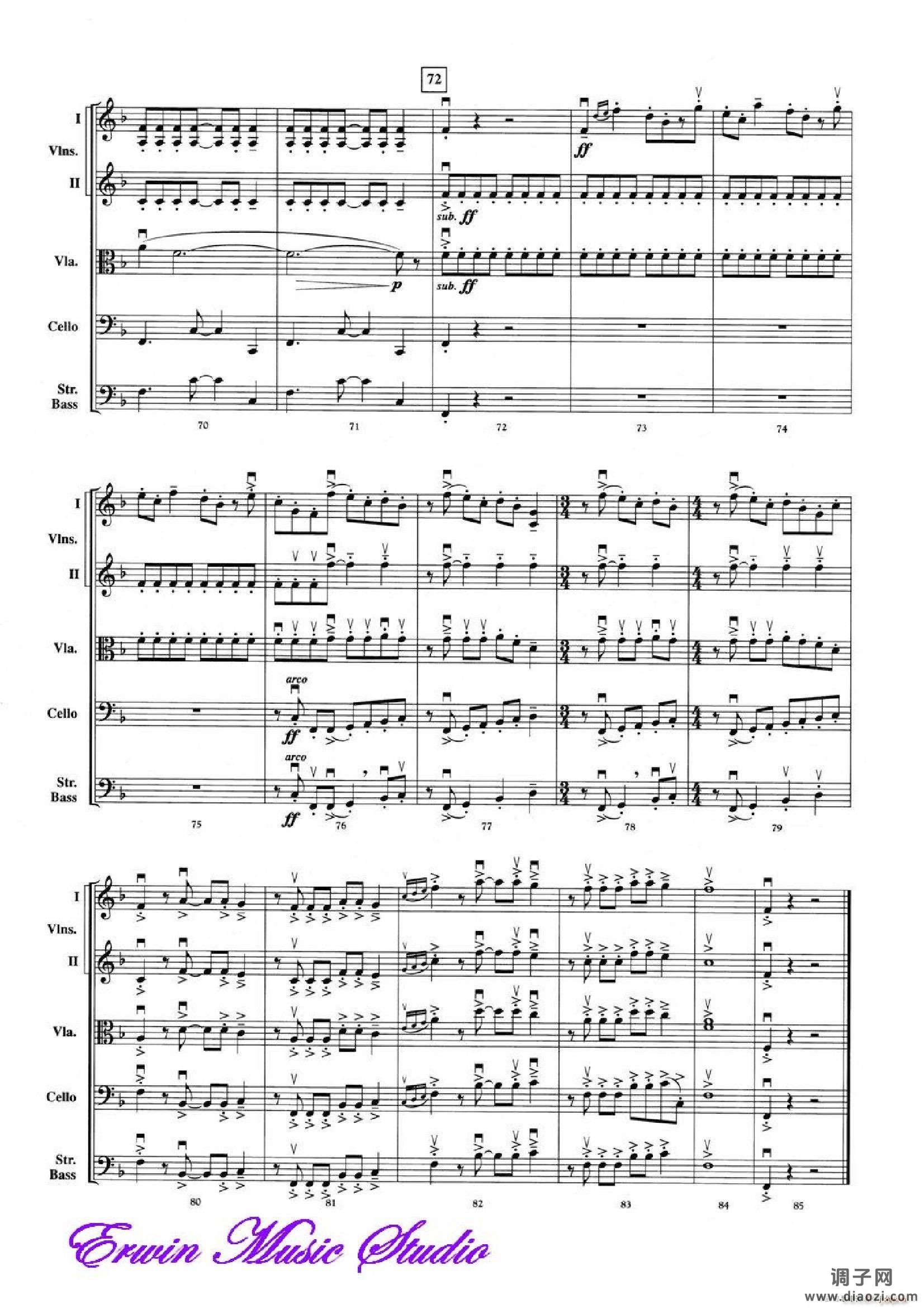 The Magnificent Seven（弦乐五重奏）