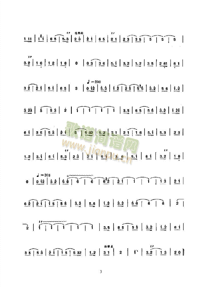 二八调开门 民乐类 唢呐