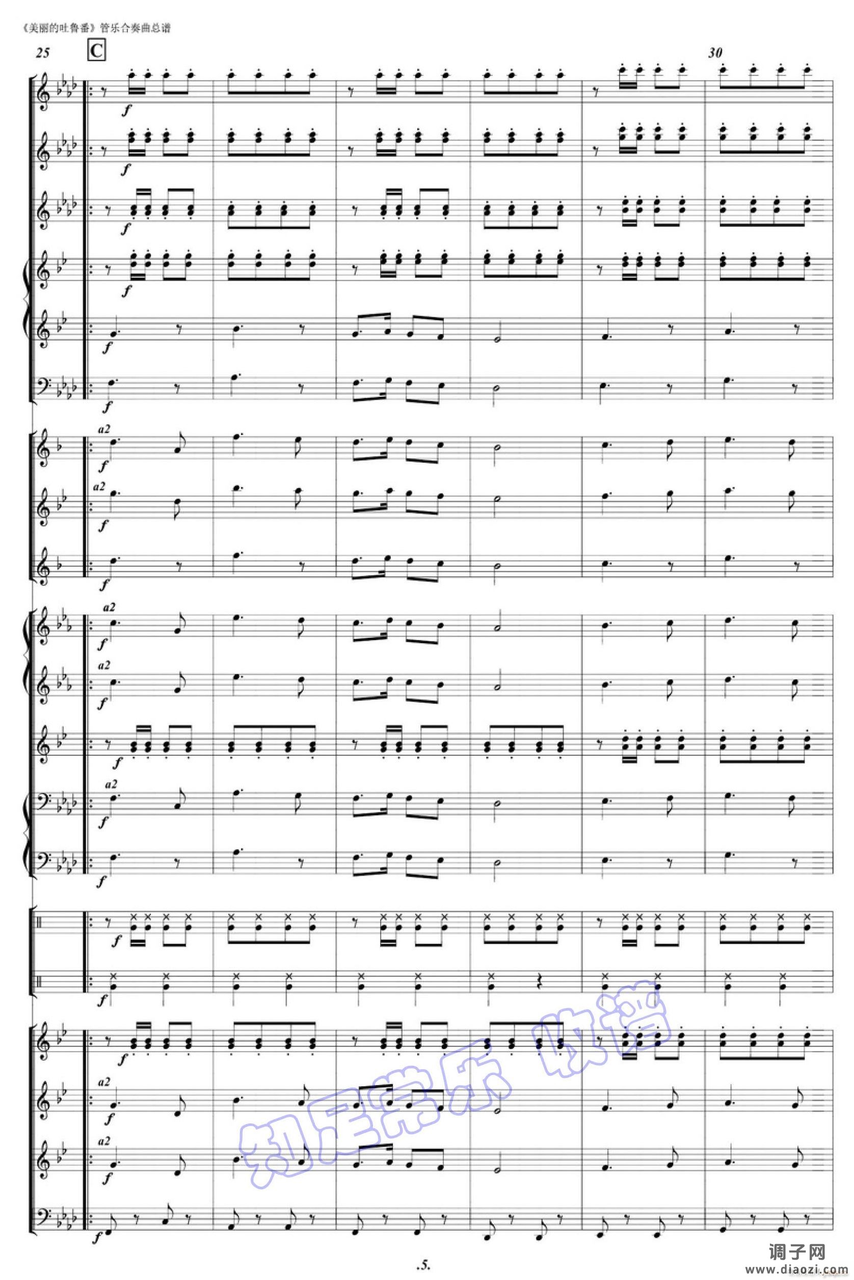 美丽的吐鲁番(军乐 )05