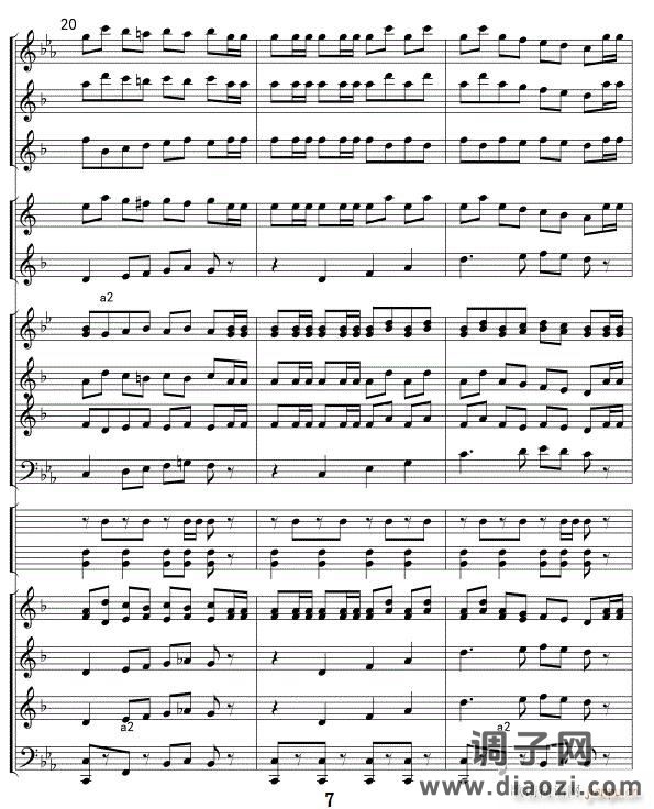 威廉退尔序曲(军乐 )线07