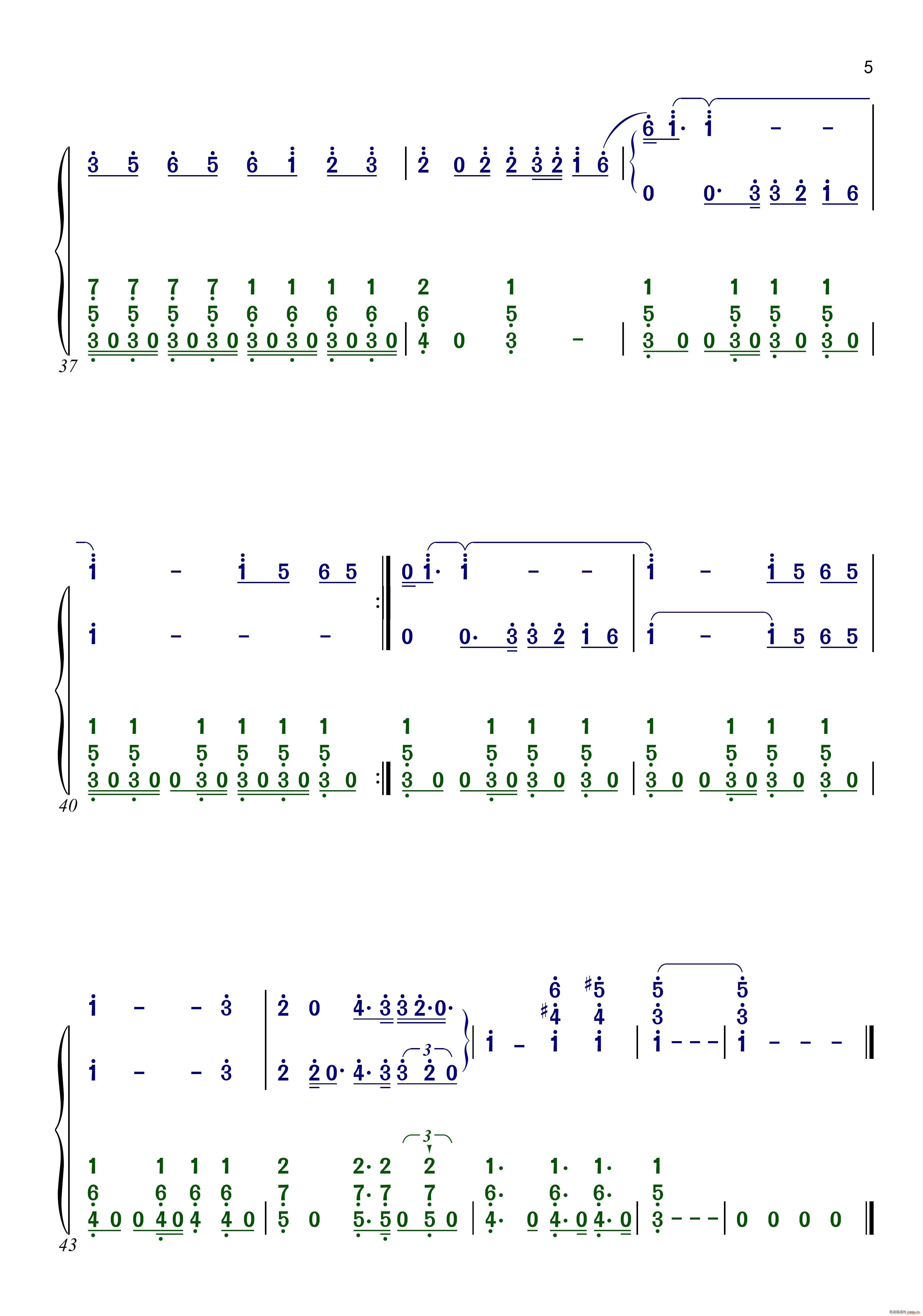昨夜星辰(钢琴)