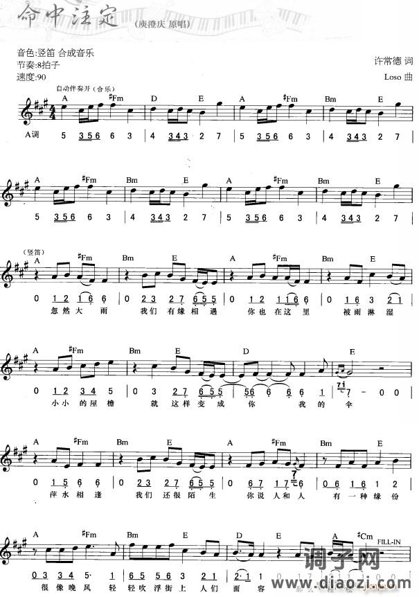 命中注定（ 唱）1