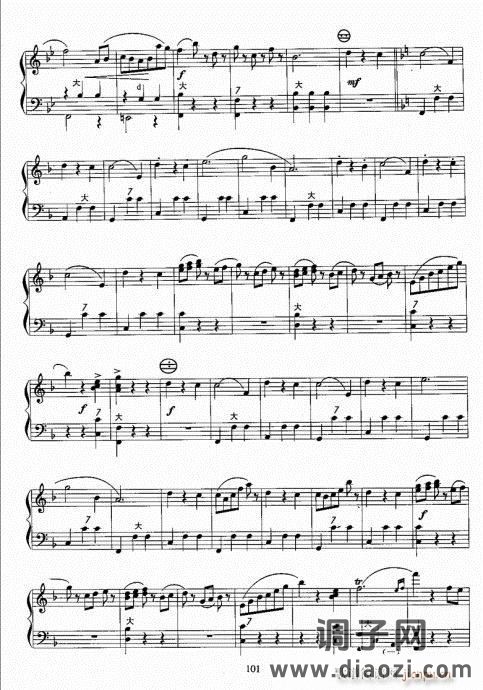 手风琴考级教程101-120