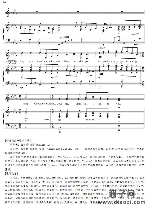 我对你的全部请求