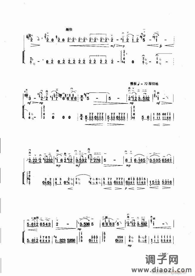 中国二胡名曲集锦南北音乐风格241-300