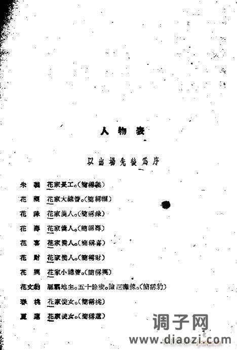 越剧《嫁衣恨》前言1-20