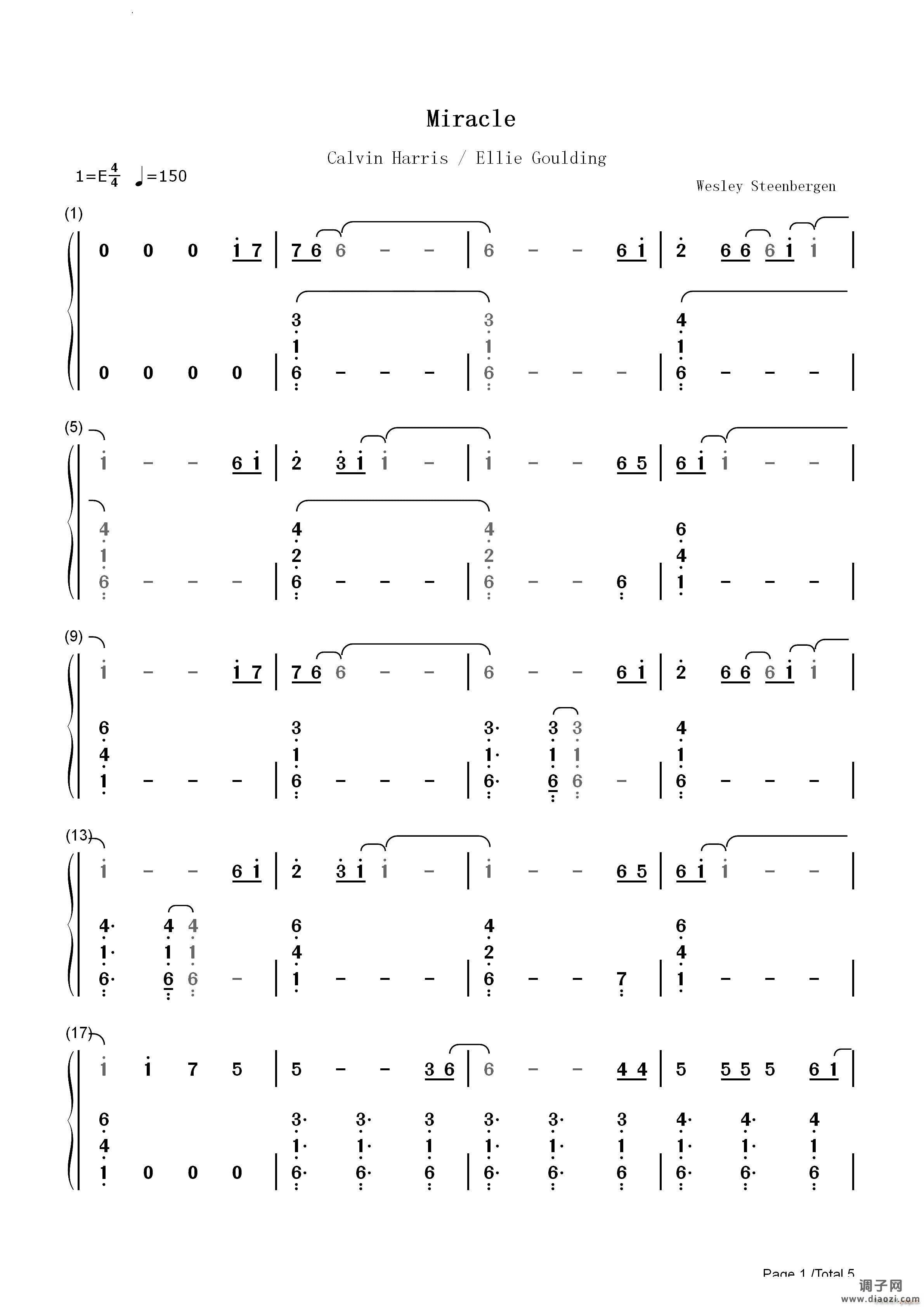 MiracleCalvin Harris ft Ellie Goulding