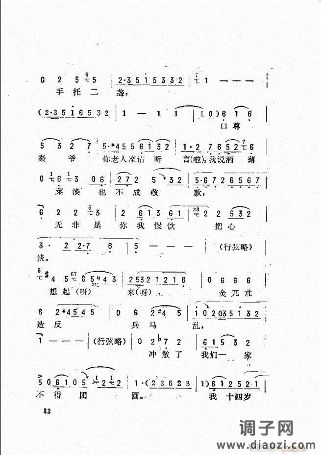 唱腔选 目录前言1-60