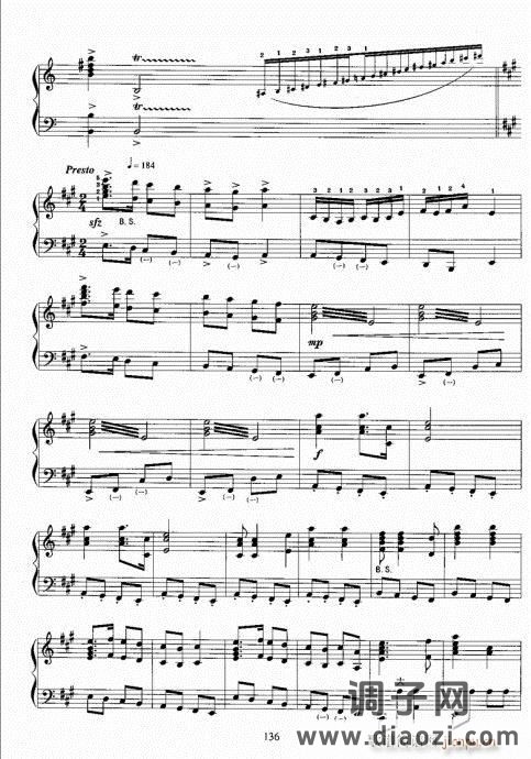 手风琴考级教程121-140