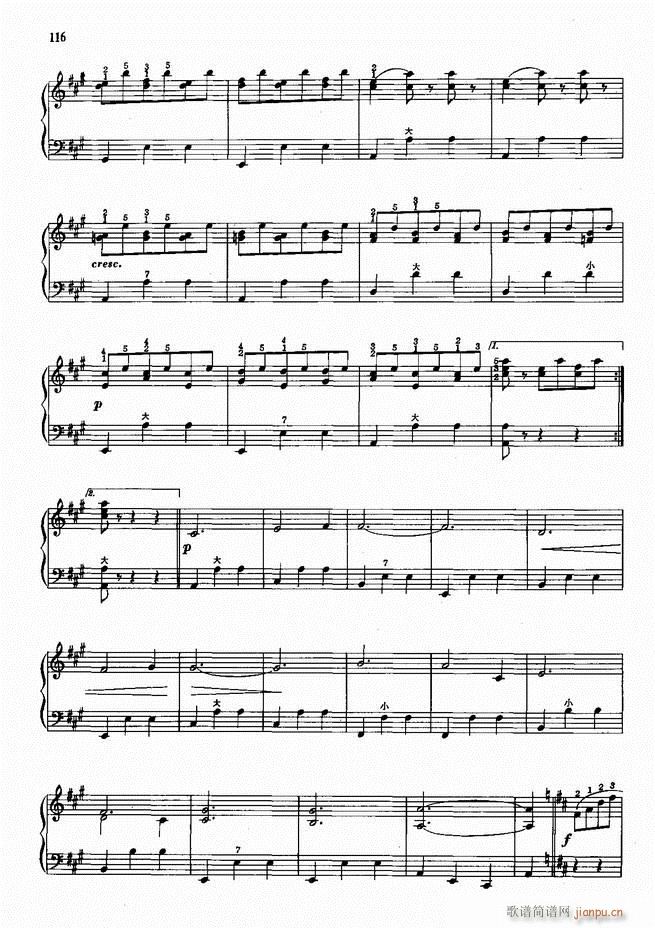 手风琴中外名曲72首101-190