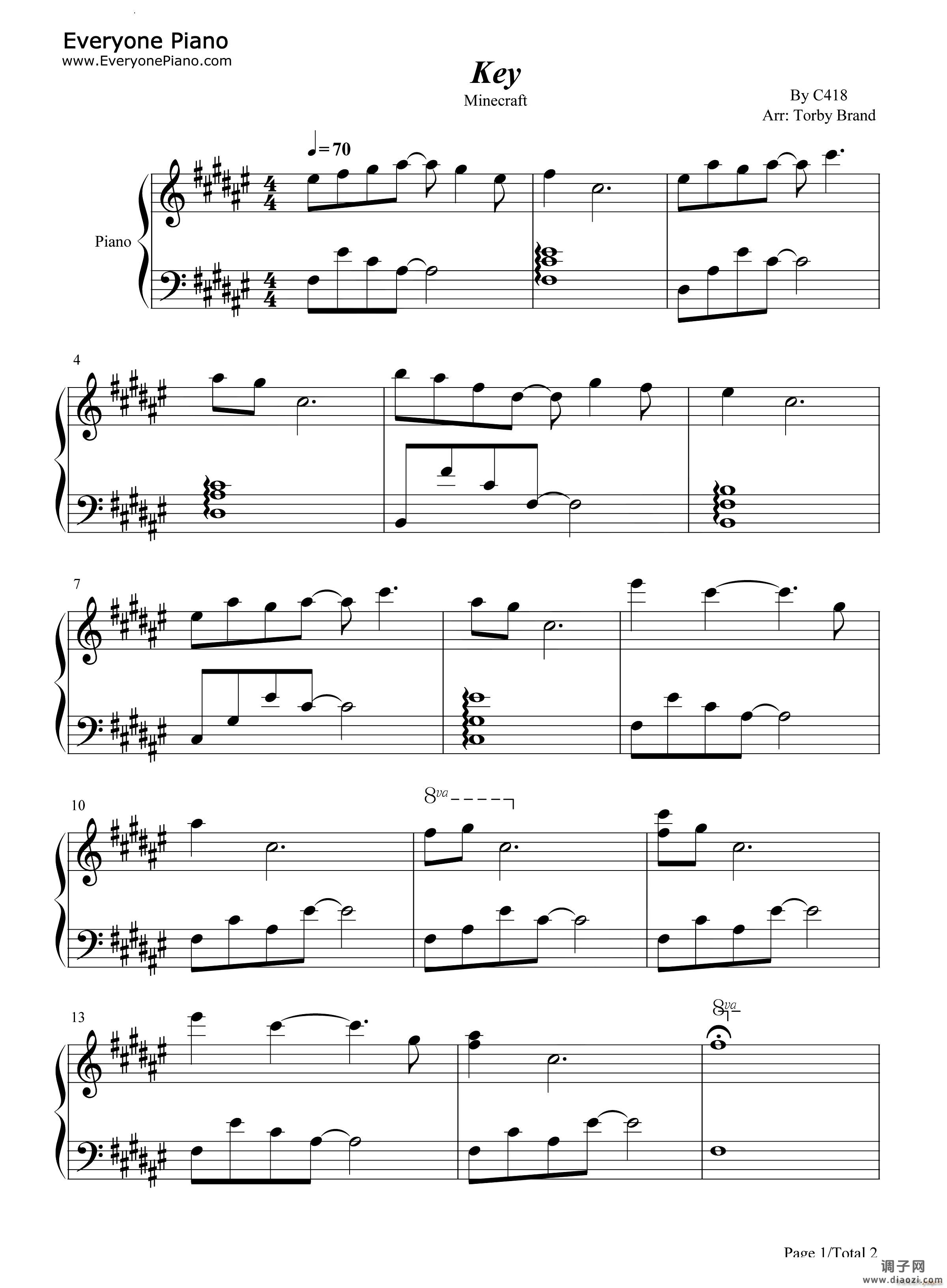 Key-我的世界-Minecraft