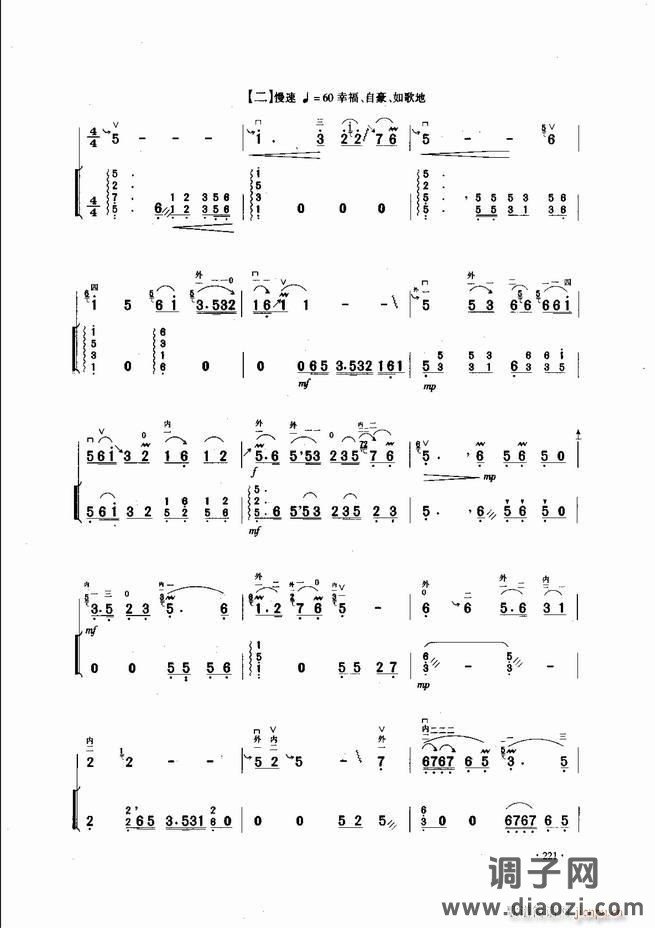 中国二胡名曲集锦南北音乐风格181-240