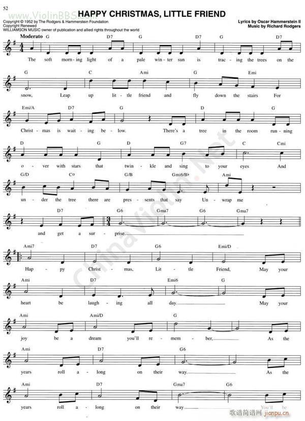 72 HAPPY CHRISTMAS LITTLE FRIEND